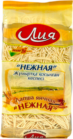 Лапша яичная «Нежная»
