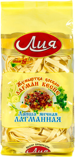 Лапша яичная «Лагманная»