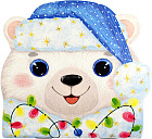 Блокнот «Новогодний мишка»