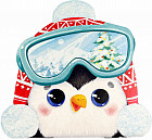 Блокнот «Новогодний пингвин»