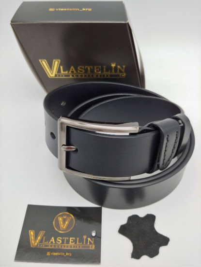 Ремень мужской «Leather Black Elit Premium»