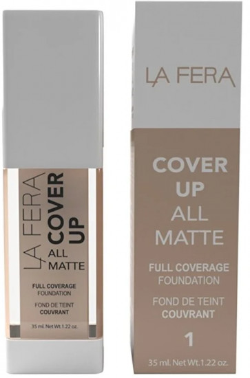 Тональный крем для лица «Cover Up All Matte», оттенок 1