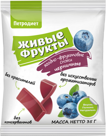 Пастилки фруктовые «Живые фрукты»