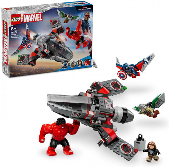 Конструктор LEGO® 76292 Капитан Америка против Красного Халка
