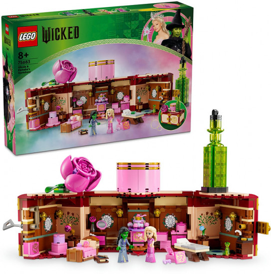 Конструктор LEGO® 75683 Спальня Глинды и Эльфабы
