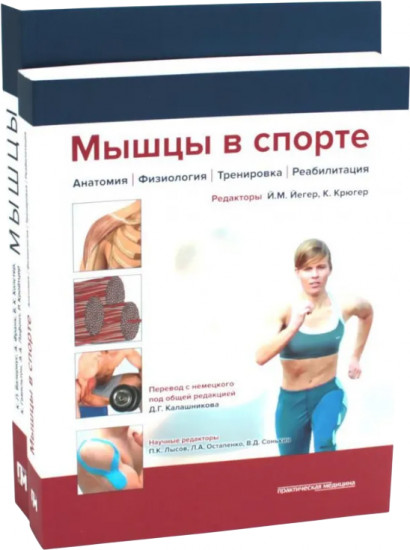Мышцы. Анатомия. Движения. Тестирование. Мышцы в спорте. Комплект из 2 книг