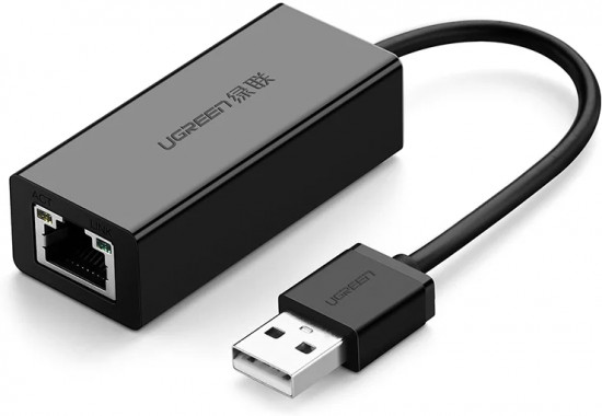 Конвертер Ugreen USB 2.0 на LAN RJ-45