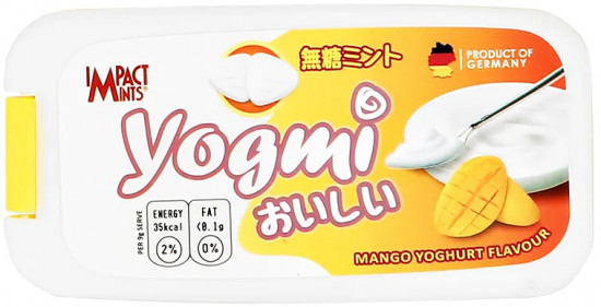 Драже без сахара освежающее со вкусом йогурта с манго «Yogmi»