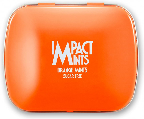 Драже без сахара освежающие со вкусом апельсина «Orange Mints»