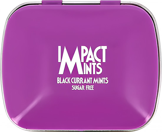 Драже без сахара освежающие со вкусом смородины «Black Currant Mints»