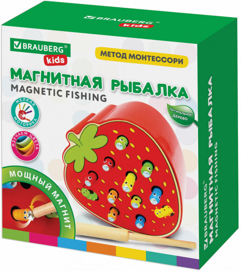 Сортер-рыбалка «Клубника»