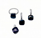 серебристый