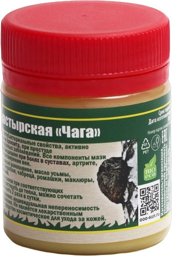 Мазь монастырская «Чага»