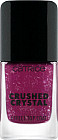 Покрытие для ногтей топовое с эффектом раскрошенного кристалла«Crushed Crystal Effect Top Coat», оттенок 010 Amethyst Aura