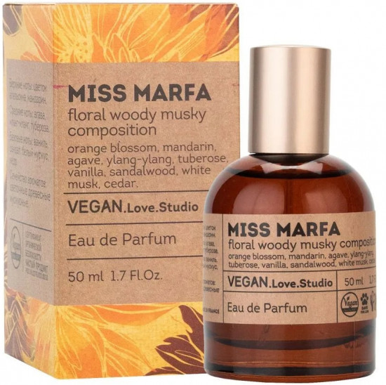 Парфюмированная вода «Vegan Love Studio Miss Marfa»