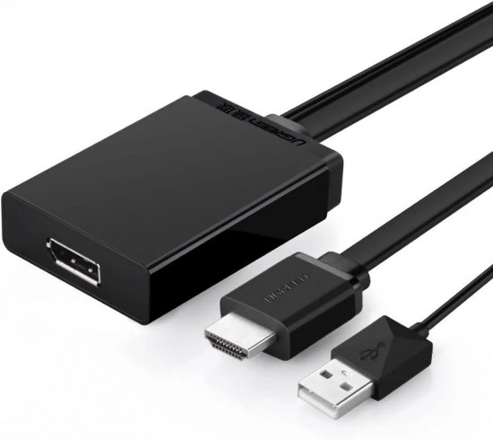 Конвертер HDMI на DisplayPort Adapter MM107