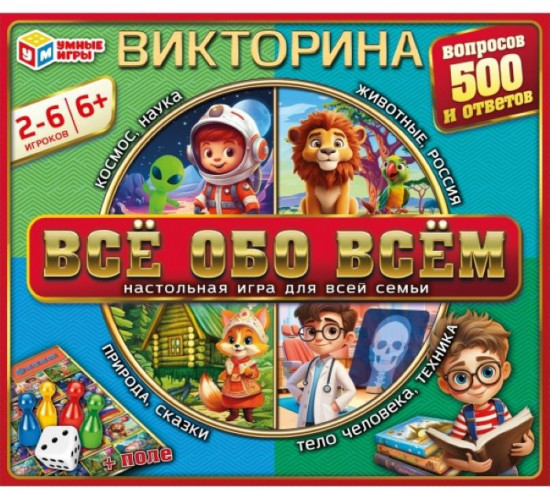 Викторина «Всё обо всём»
