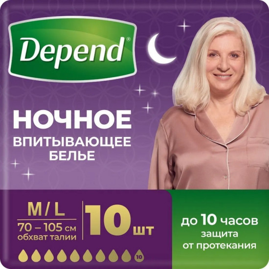 Подгузники ночные для взрослых