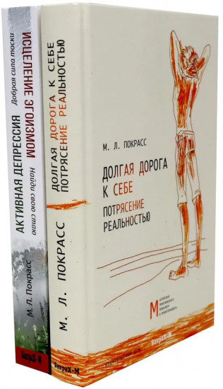Долгая дорога к себе. Потрясение реальностью. Активная депрессия. Исцеление эгоизмом. Комплект из 2 книг