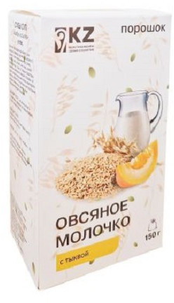 Овсяное молочко с тыквой