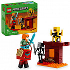 Конструктор Minecraft 21266 Битва в лаве Нижнего мира. The Nether Lava Battle