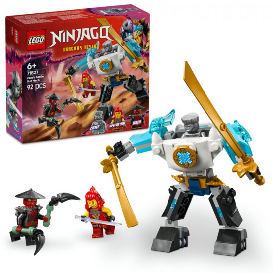 Конструктор LEGO® 71827 Боевые рободоспехи Зейна
