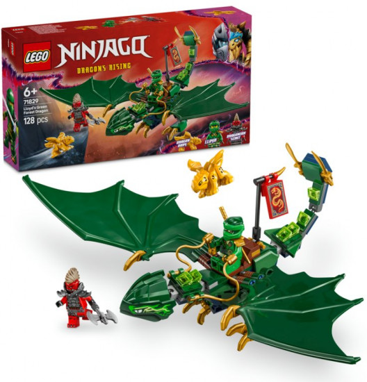 Конструктор LEGO® 71829  Зеленый лесной дракон Ллойда