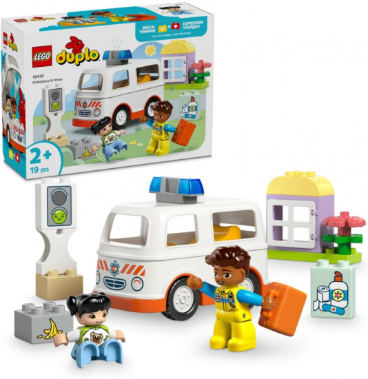 Конструктор LEGO® 10447 Скорая помощь с водителем