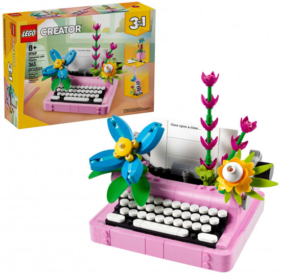 Конструктор LEGO® 31169 Печатная машинка с цветами