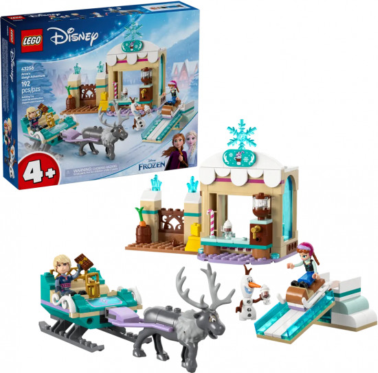 Конструктор LEGO® 43256 Приключения Анны на санях