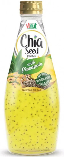 Нектар со вкусом ананаса и семенами чиа «Pineapple»