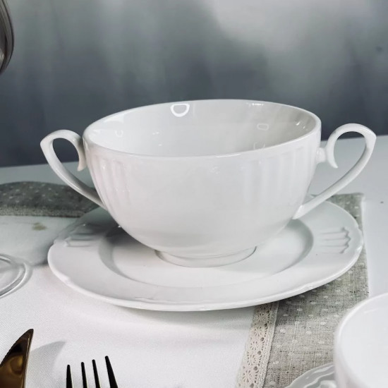 Бульонница с блюдцем «Resto»