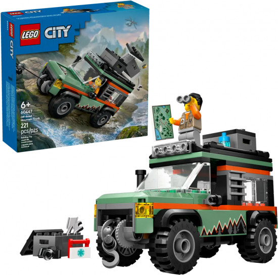 Конструктор LEGO® 60447 Горный внедорожник 4×4