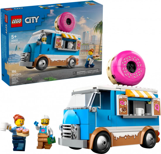 Конструктор LEGO® 60452 Фургон с пончиками