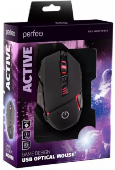 Игровая мышь Perfeo Active PF-B4889