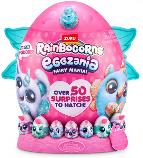Игровой набор-сюрприз «Rainbocorns Eggzania Fairy Mania»
