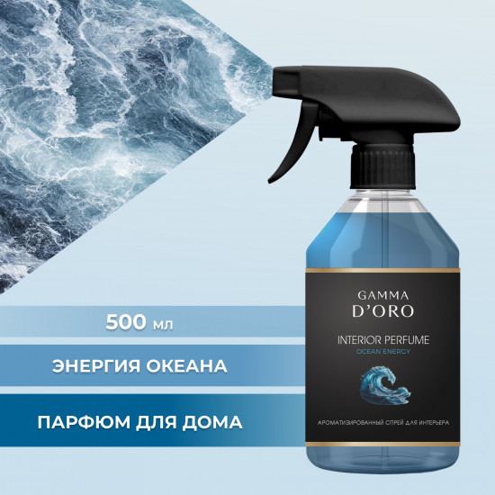 Спрей для интерьера ароматизированный «Ocean energy»