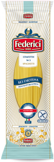 Изделия макаронные без глютена «Спагетти»