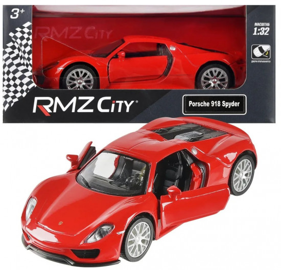 Машина металлическая «Porsche 918 Spyder»