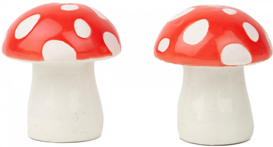 Набор из солонки и перечницы «Amanita»