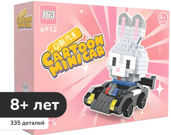 Конструктор из миниблоков «Pink rabbit»