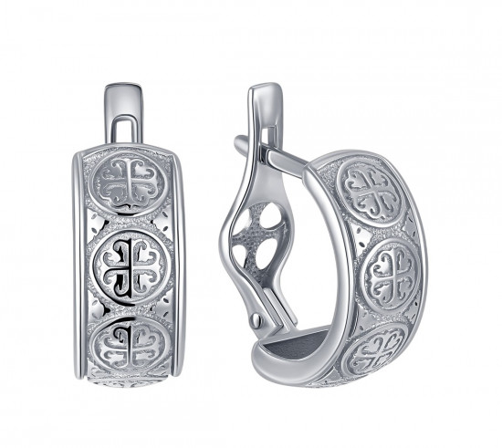 Серьги из серебра