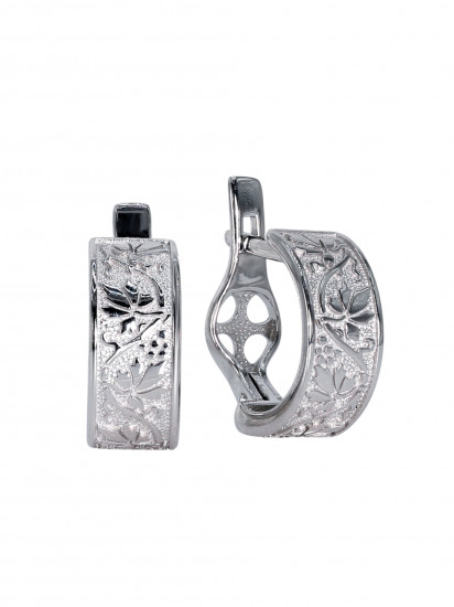Серьги из серебра