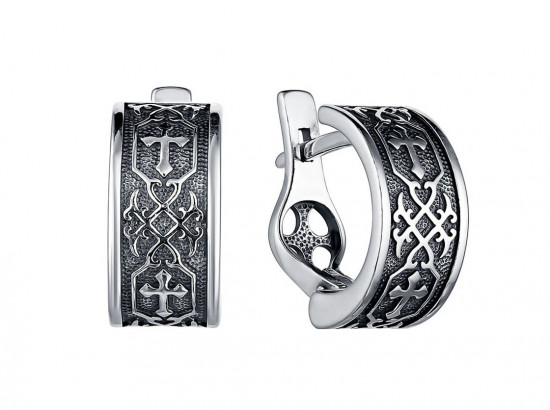Серьги из серебра
