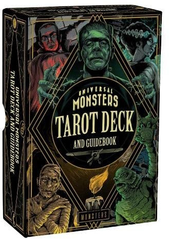 Universal monsters tarot deck and guidebook