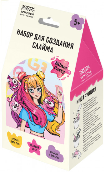 Набор для создания слайма «Аниме»