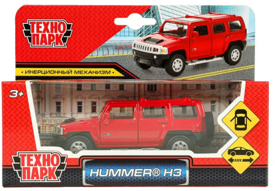 Машина металлическая инерционная «Hummer H3»
