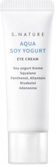 Крем для кожи вокруг глаз увлажняющий с биомом соевого йогурта «Aqua Soy Yogurt Eye Cream»