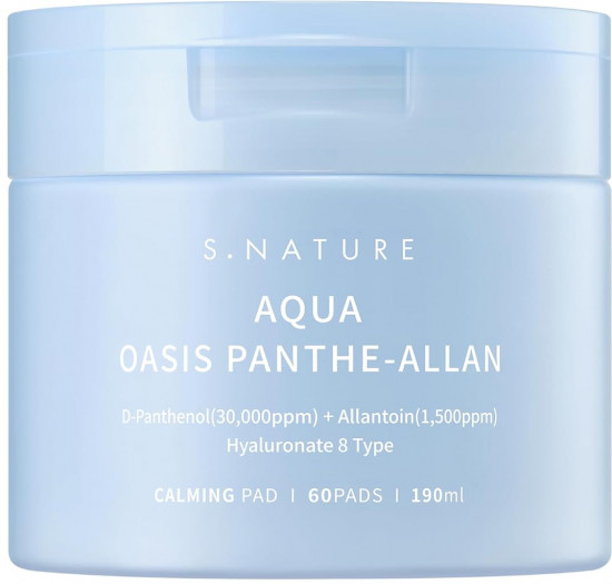 Пэды для лица успокаивающие «Aqua Oasis Panthe-allan Calming Pad»