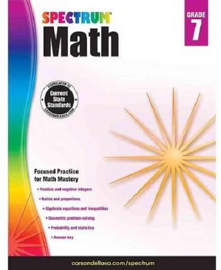 Spectrum Math. Grade 7